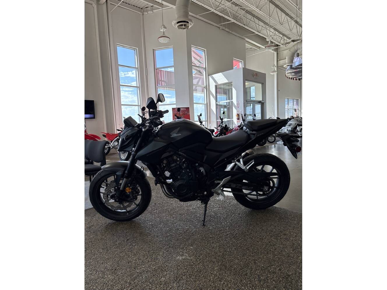 A photo of this 2025 Honda CB 500F ABS