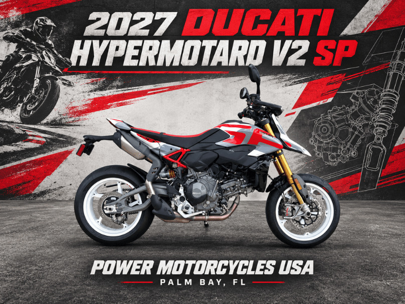 2027 Ducati HYPERMOTARD V2 SP SP in Palm Bay, FL