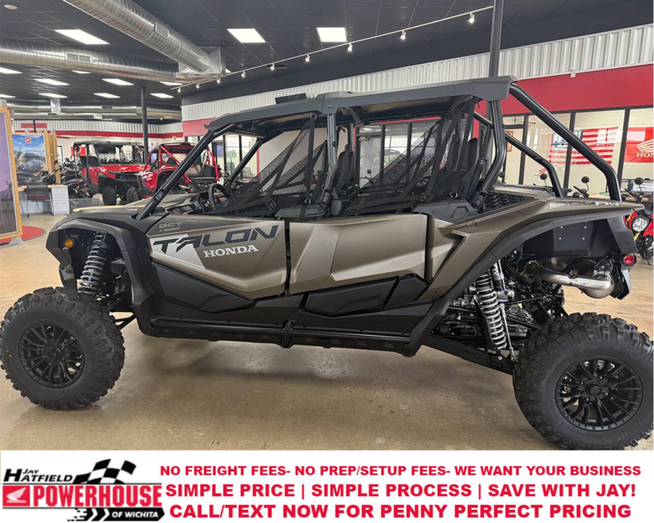A photo of this 2026 Honda Talon 1000R-4 FOX Live Valve