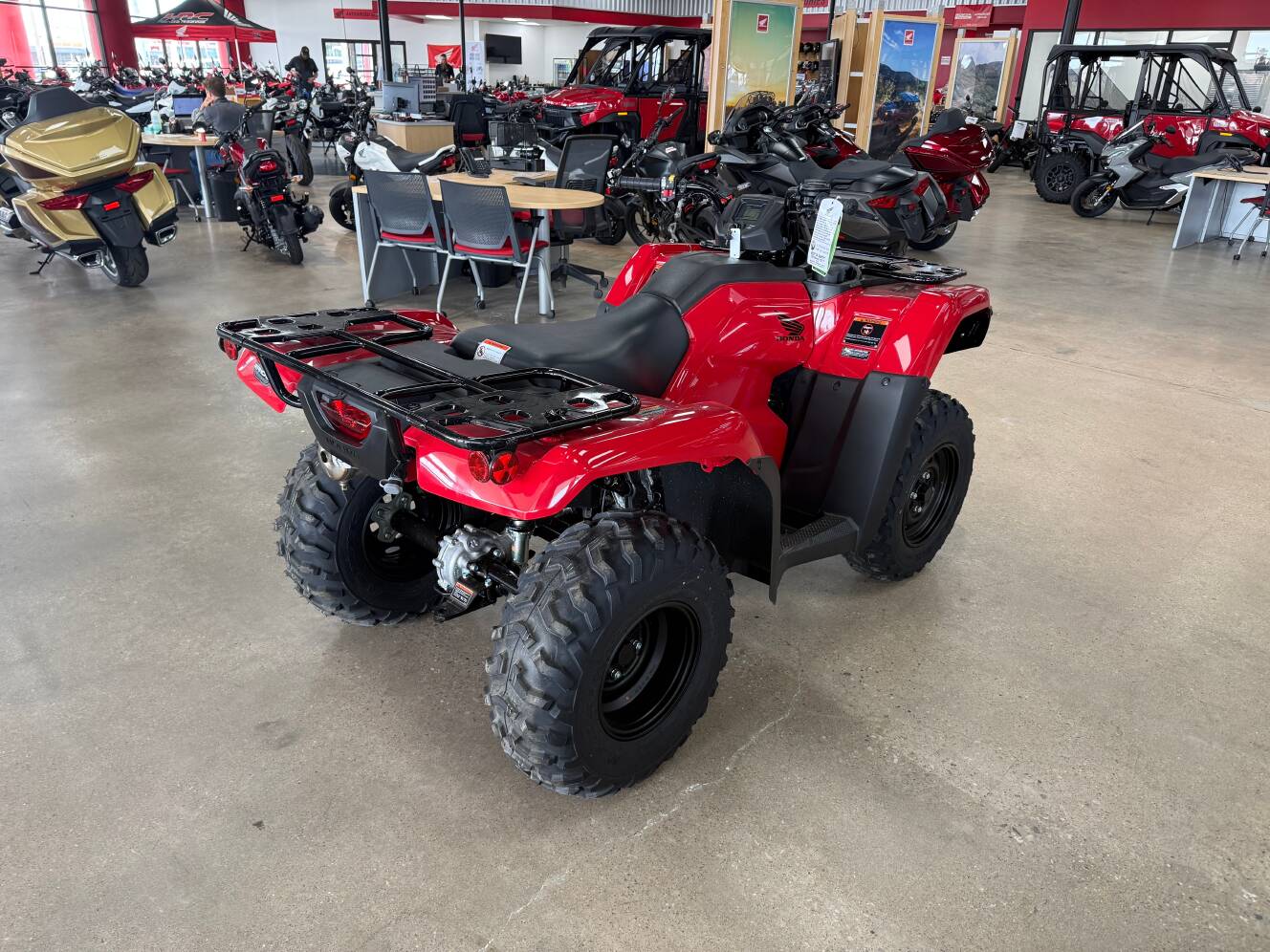 A photo of this 2027 Honda FourTrax Rancher 4x4