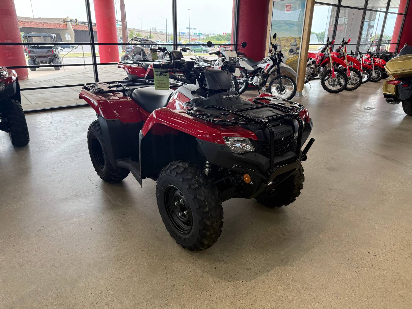 A photo of this 2027 Honda FourTrax Rancher 4x4
