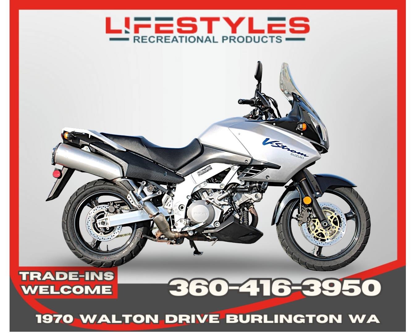 2003 Suzuki V-Strom 1000 1000 in Burlington, WA