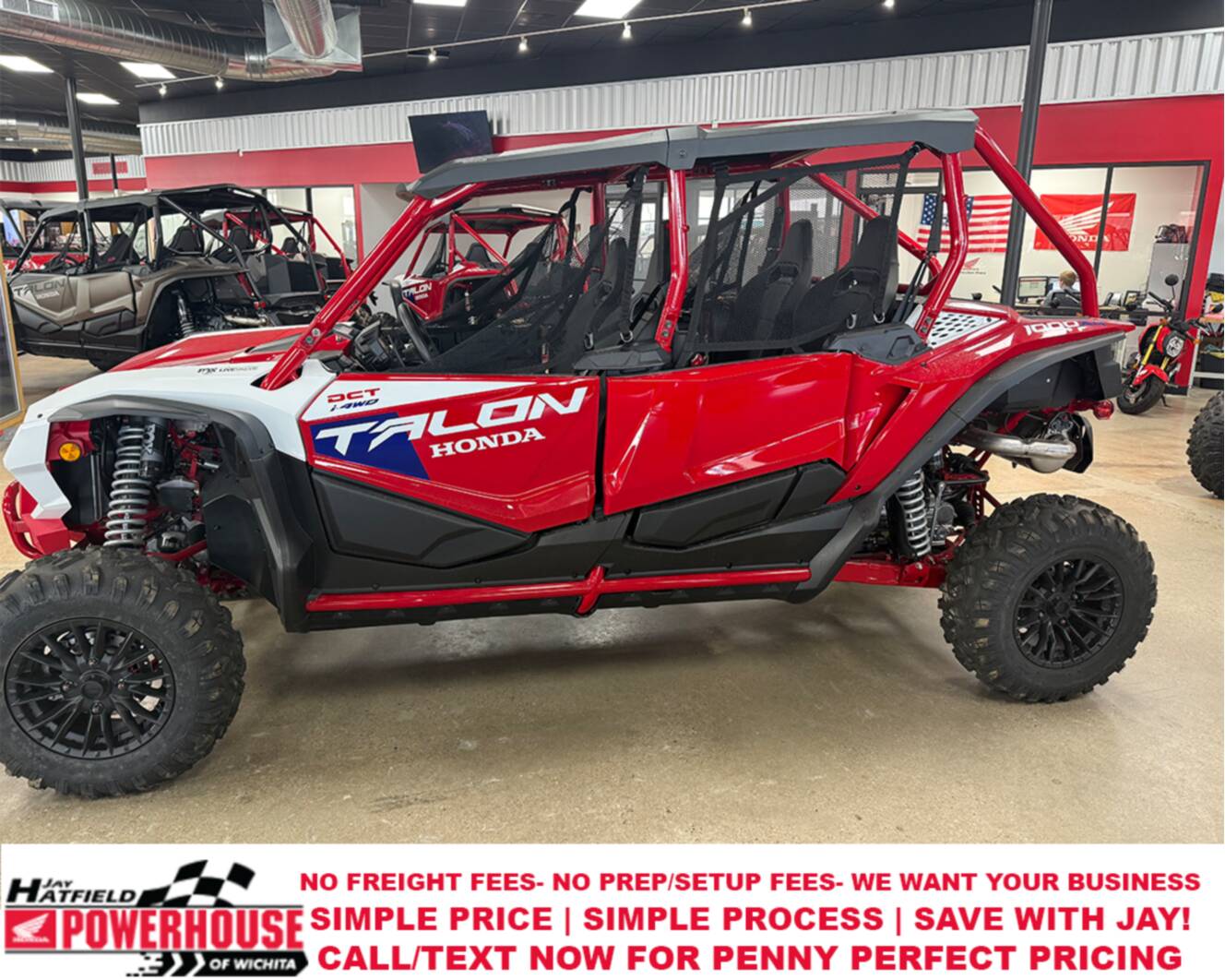 A photo of this 2026 Honda Talon 1000X-4 FOX Live Valve