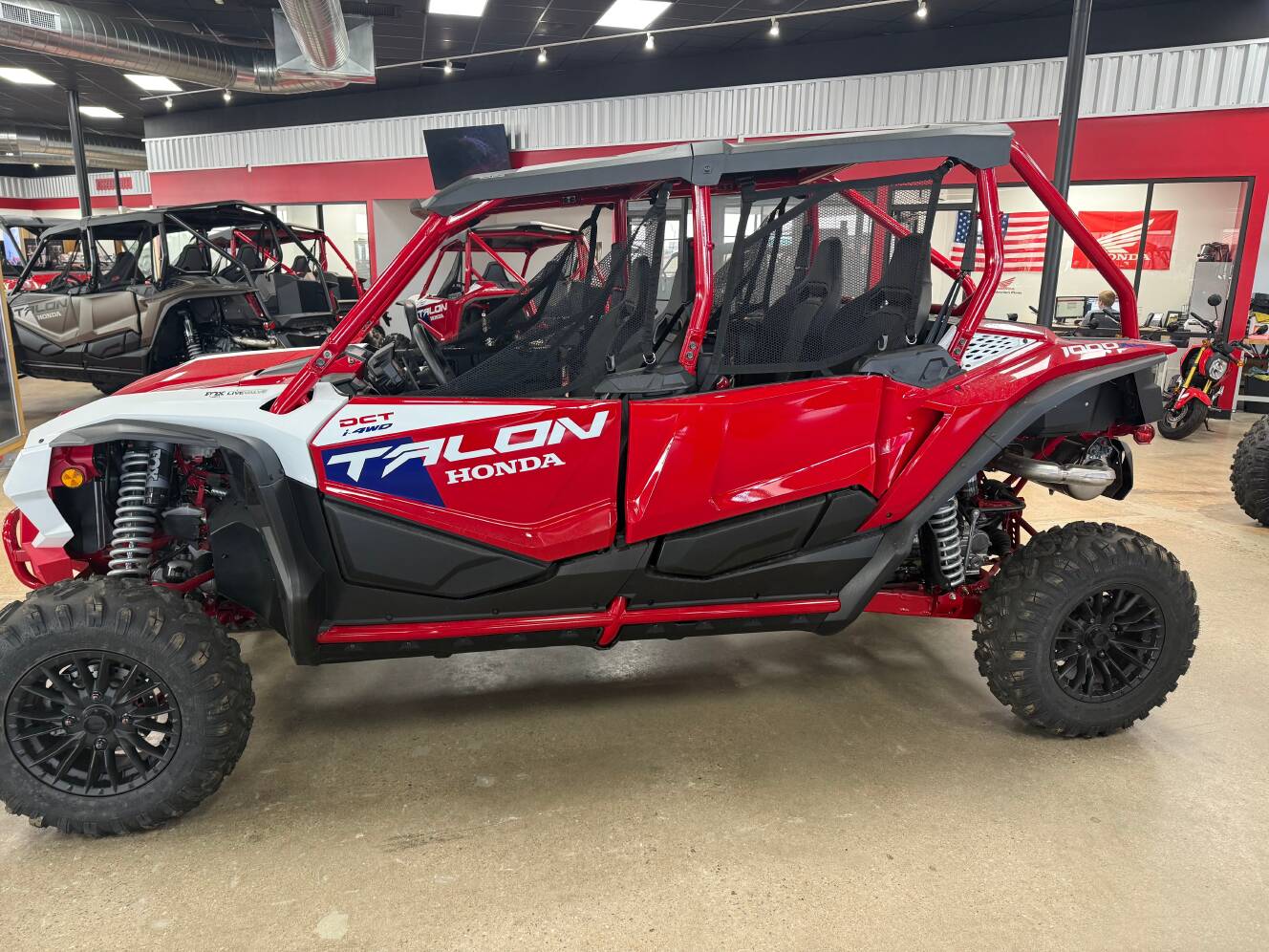 A photo of this 2026 Honda Talon 1000X-4 FOX Live Valve