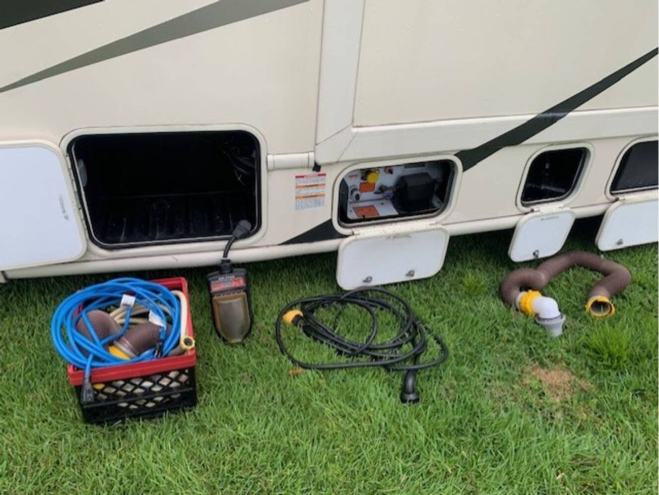 A photo of this 2021 Thor Motor Coach Axis 24.1