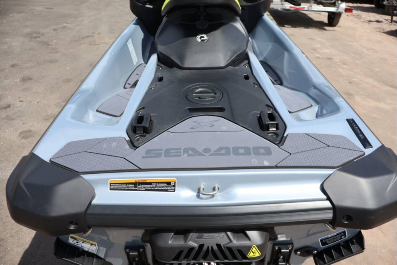 A photo of this 2026 Sea-Doo RXP-X PWC 325 AUD GY IBR 26
