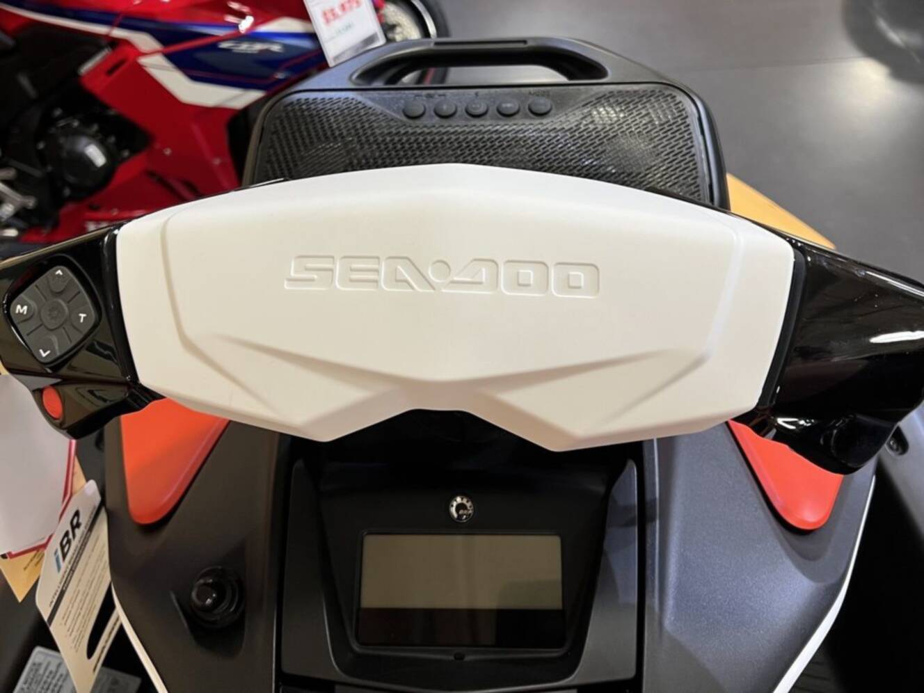 A photo of this 2026 Sea-Doo Spark for 3 Rotax 900 ACE - 90 CONV with IBR a