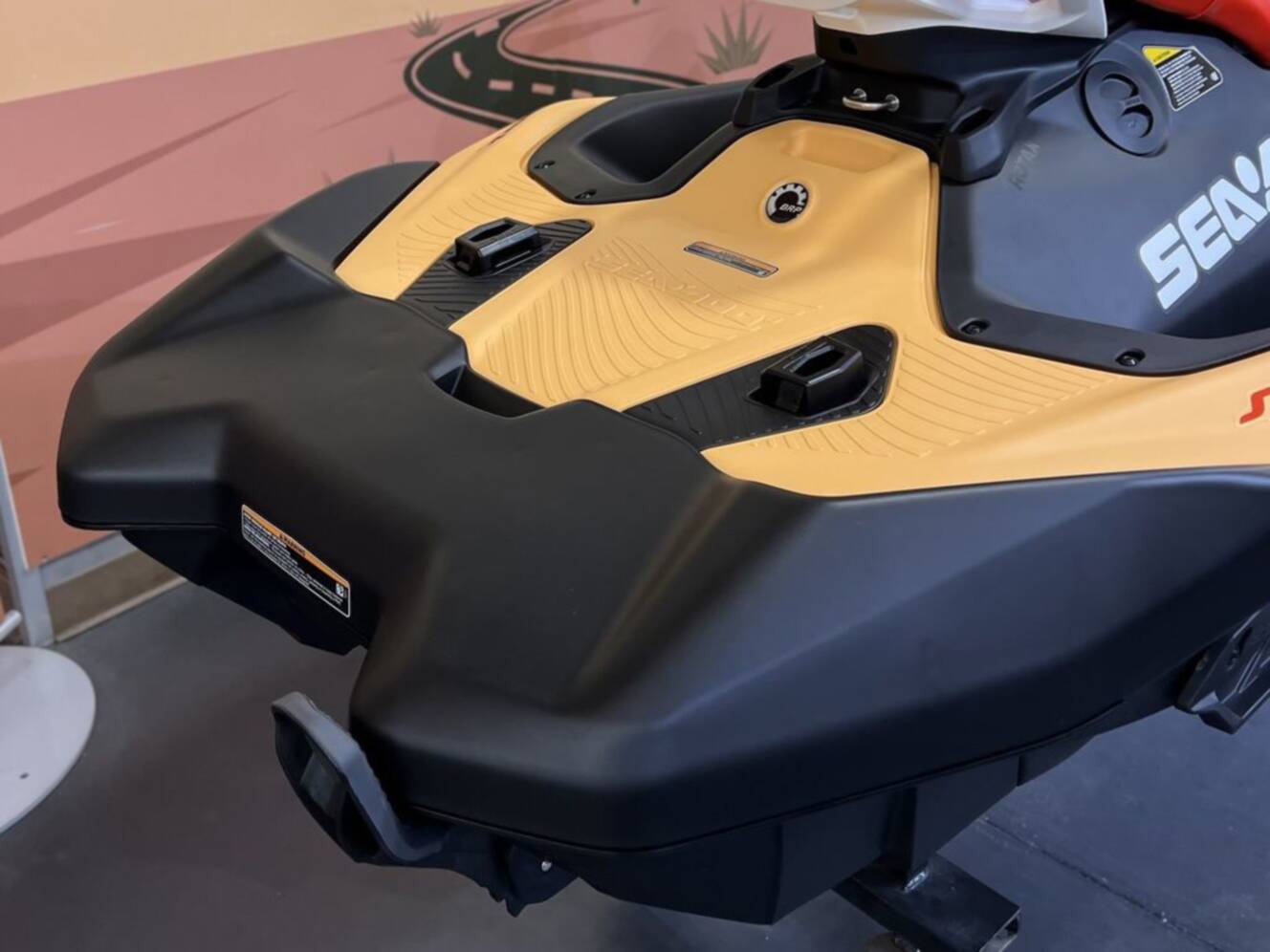 A photo of this 2026 Sea-Doo Spark for 3 Rotax 900 ACE - 90 CONV with IBR a