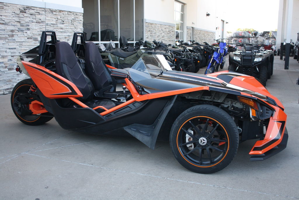 2018 Polaris Slingshot SLINGSHOT SLR Orange Madness SLR in Hudson Oaks, TX