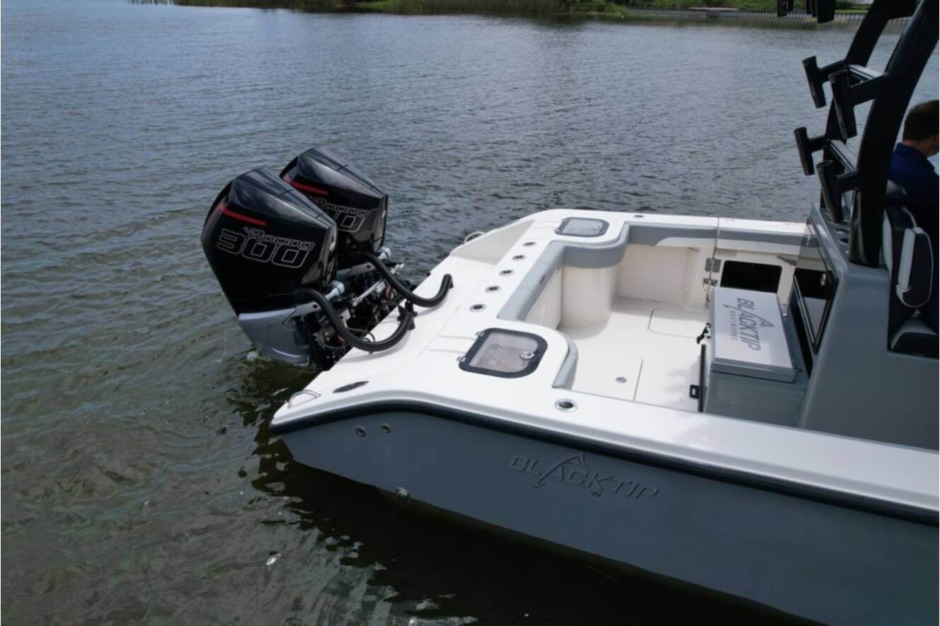 A photo of this 2024 Blacktip Boatworks 30