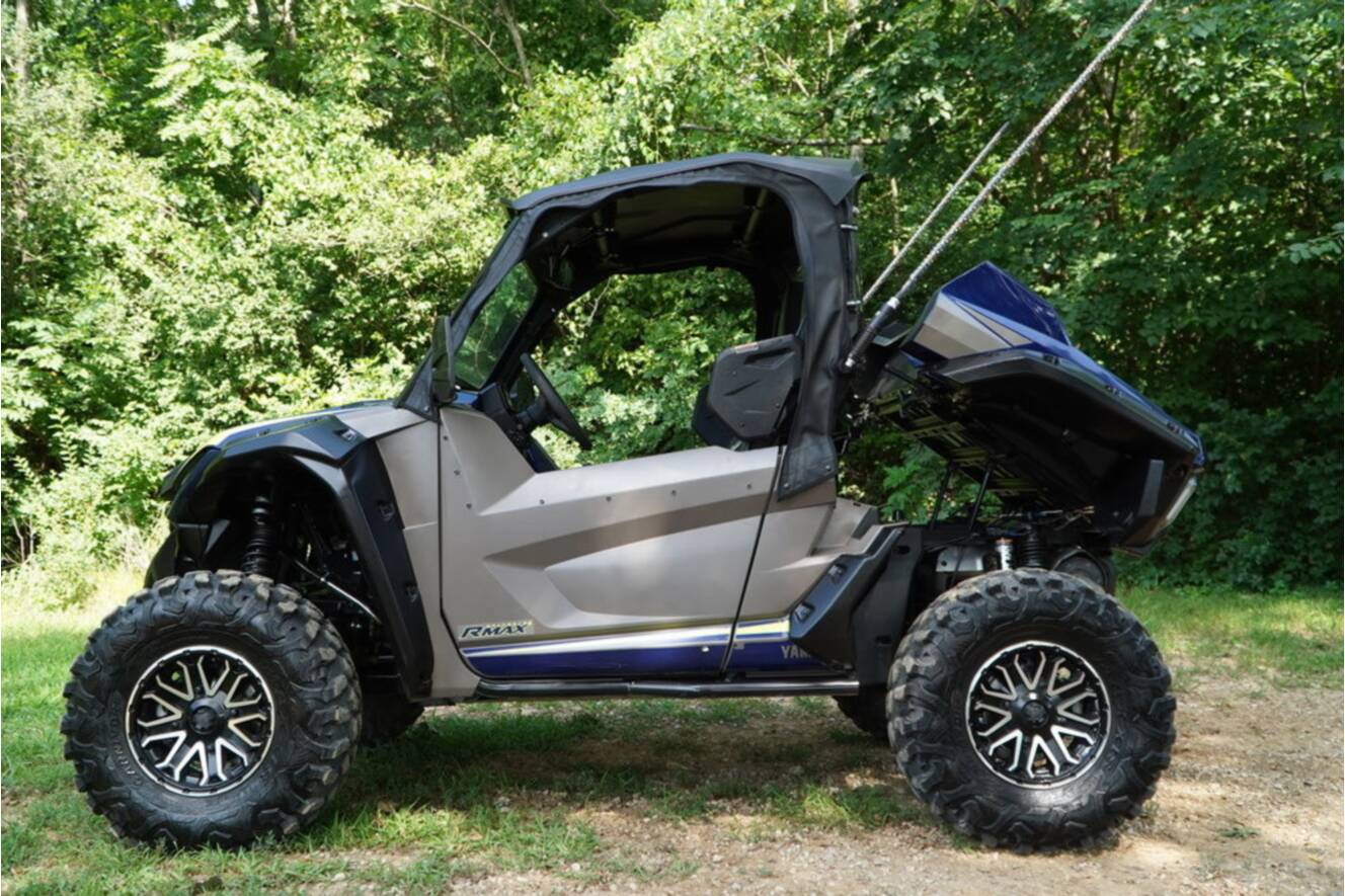 A photo of this 2023 Yamaha Wolverine RMAX2 1000 Limited Edition
