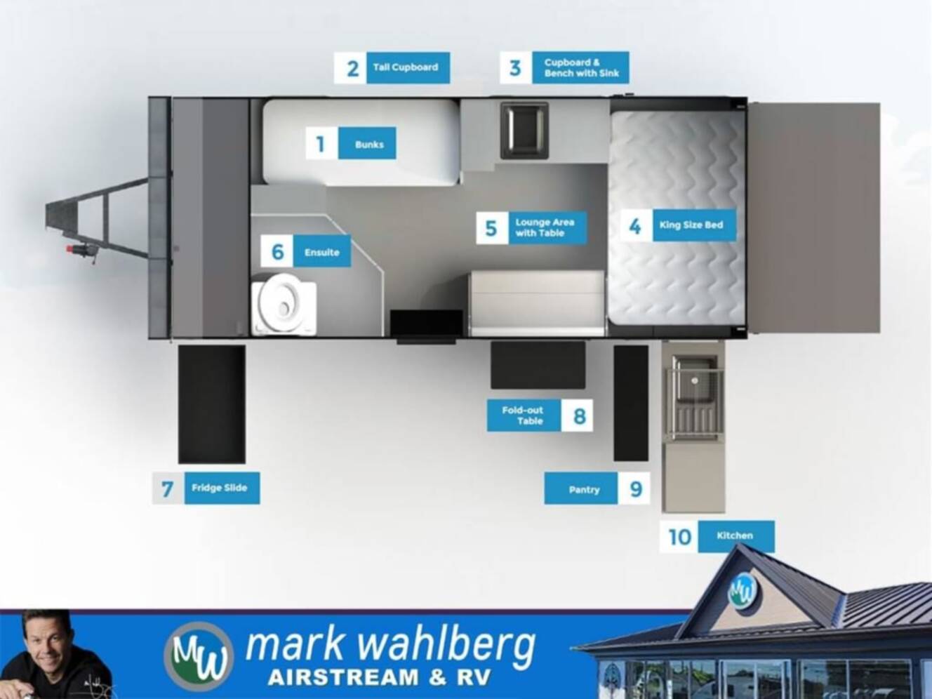 A photo of this 2023 Opus® OPUS OP15 Hybrid Caravan