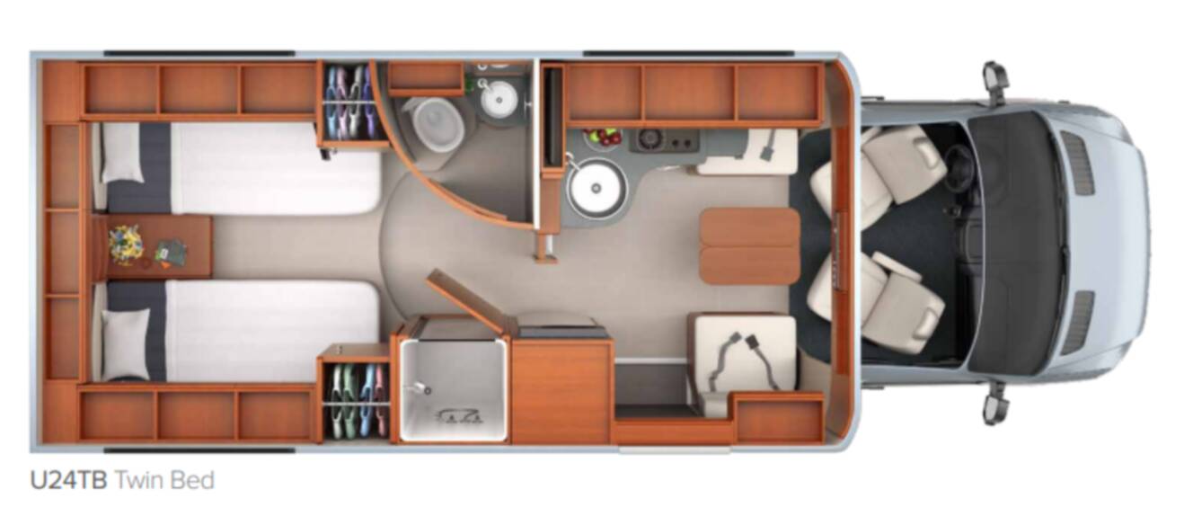 A photo of this 2016 Leisure Travel Unity 24TB