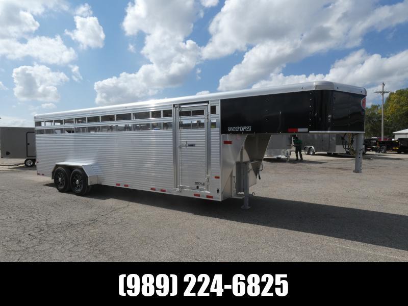 Sundowner Trailers 7' x 32' Gooseneck Aluminum Stock Trailer For Sale - $0 in Saint Johns, MI