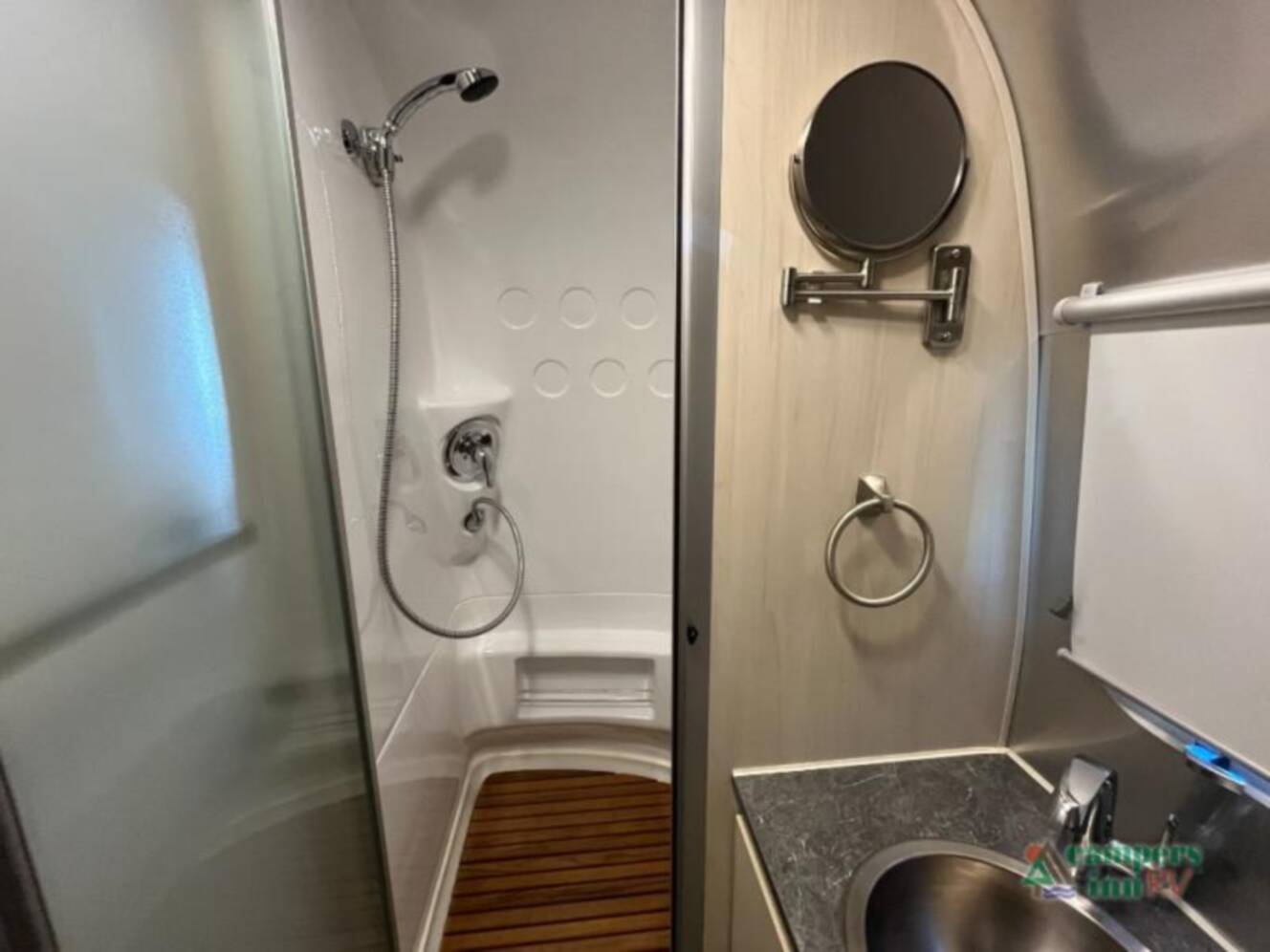 A photo of this 2021 Airstream Flying Cloud 23FBQ