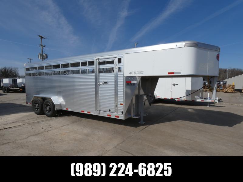 Sundowner Trailers 7' x 28' Gooseneck Aluminum Stock Trailer For Sale - $0 in Saint Johns, MI