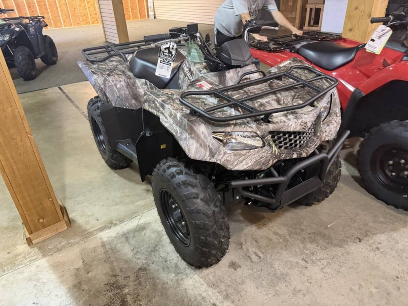 A photo of this 2026 Suzuki KingQuad 400ASi Camo