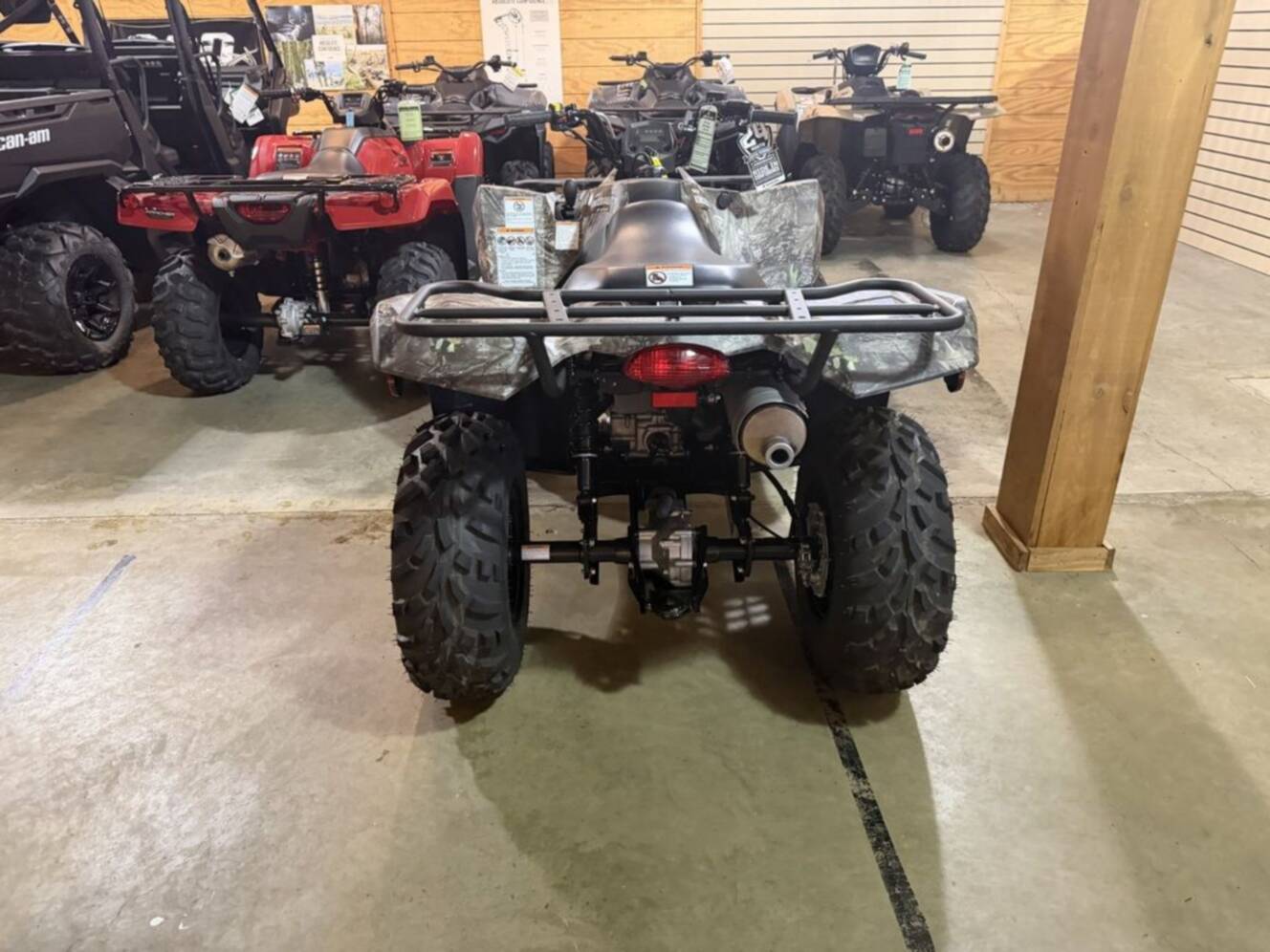 A photo of this 2026 Suzuki KingQuad 400ASi Camo