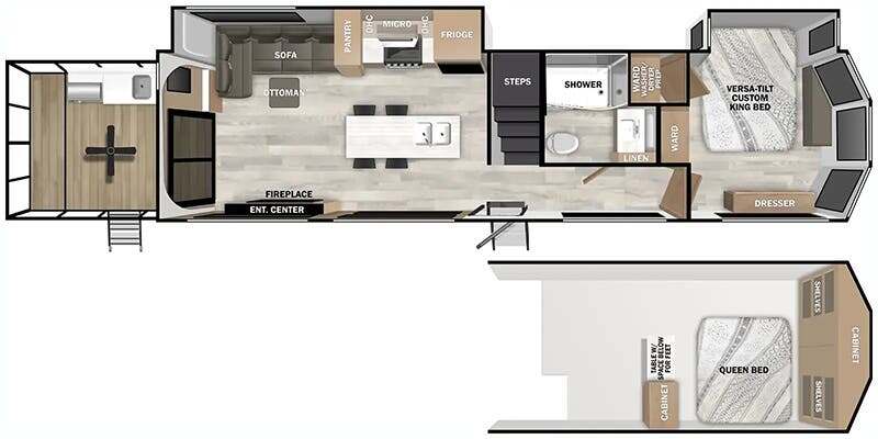 2026 Forest River Salem Grand Villa 42VERANDA in texas city TX