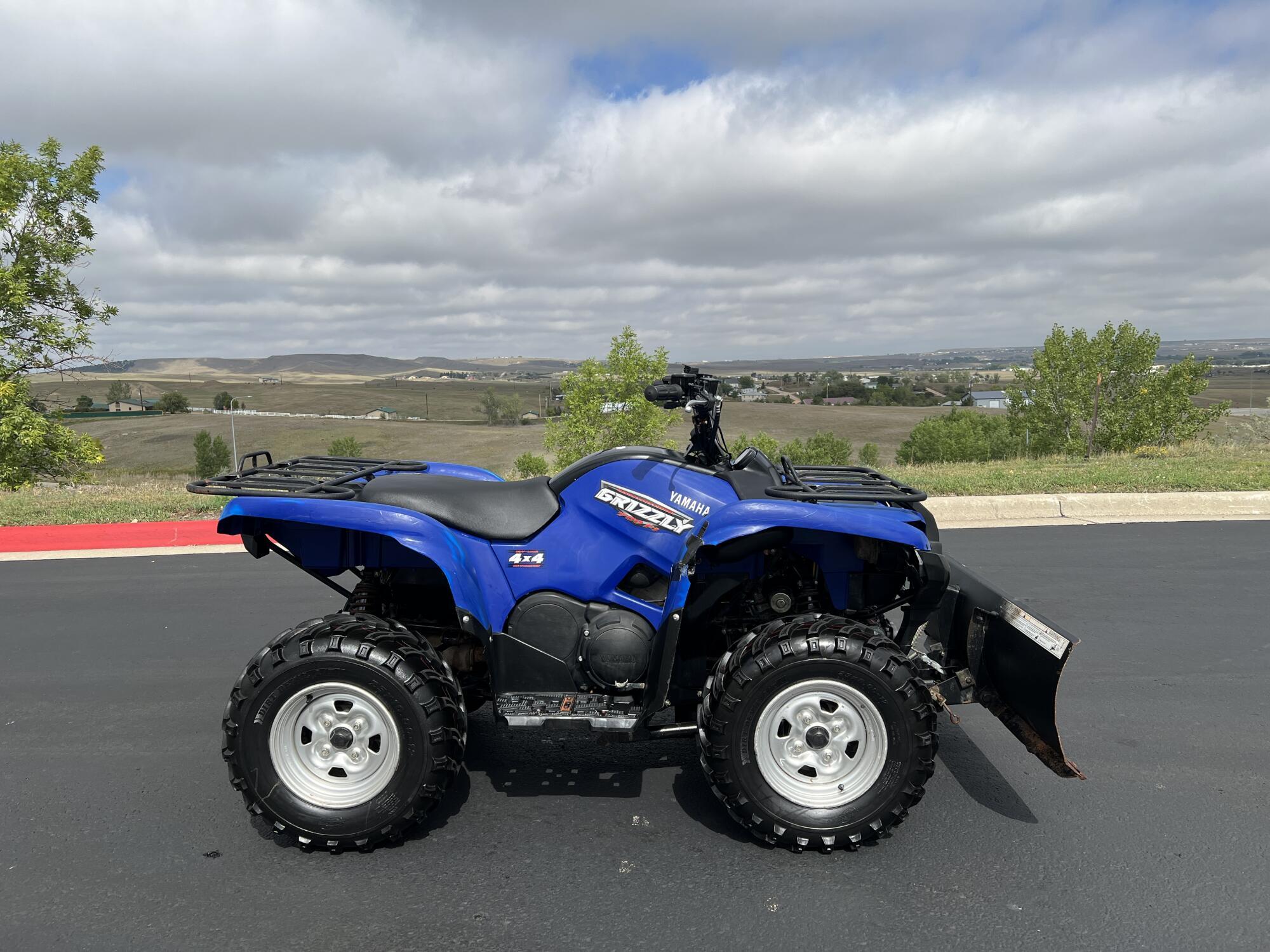 2008 Yamaha Grizzly 700 FI Auto 4x4 EPS in rapid city SD