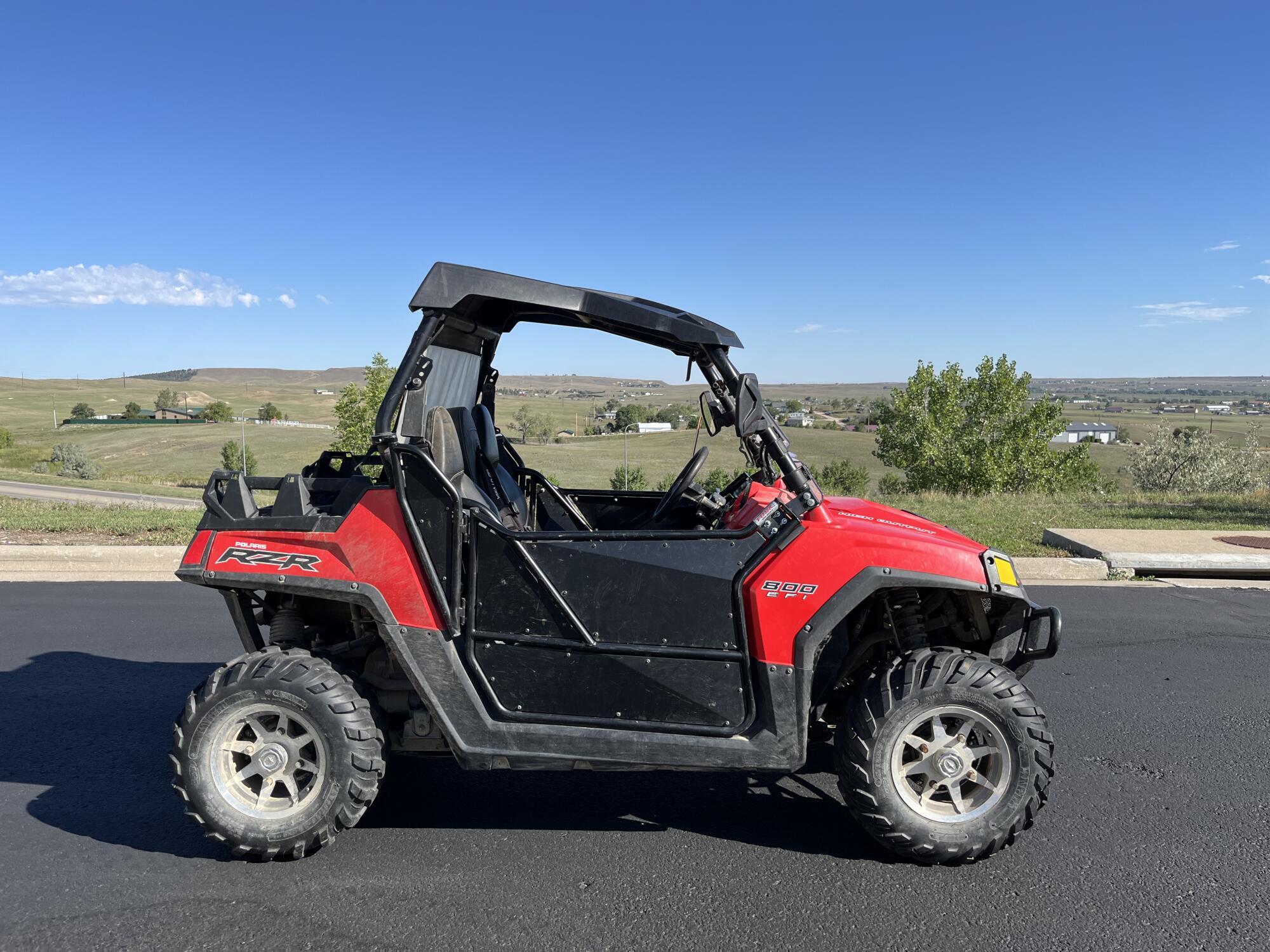 2014 Polaris RZR 800 Indy Red Recreation / Sport ATV