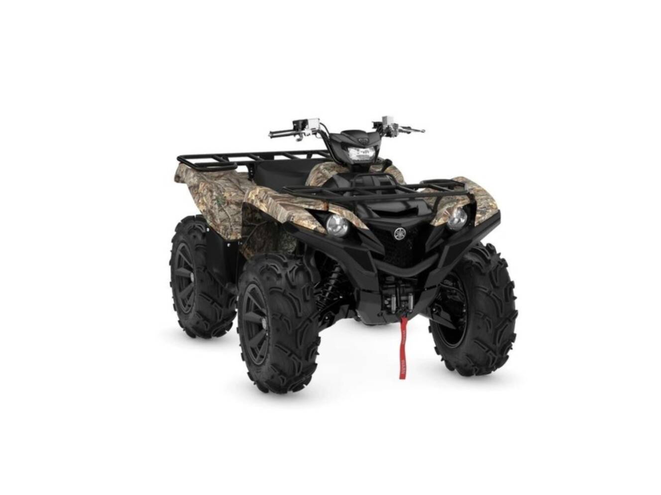 A photo of this 2026 Yamaha Grizzly EPS Camo