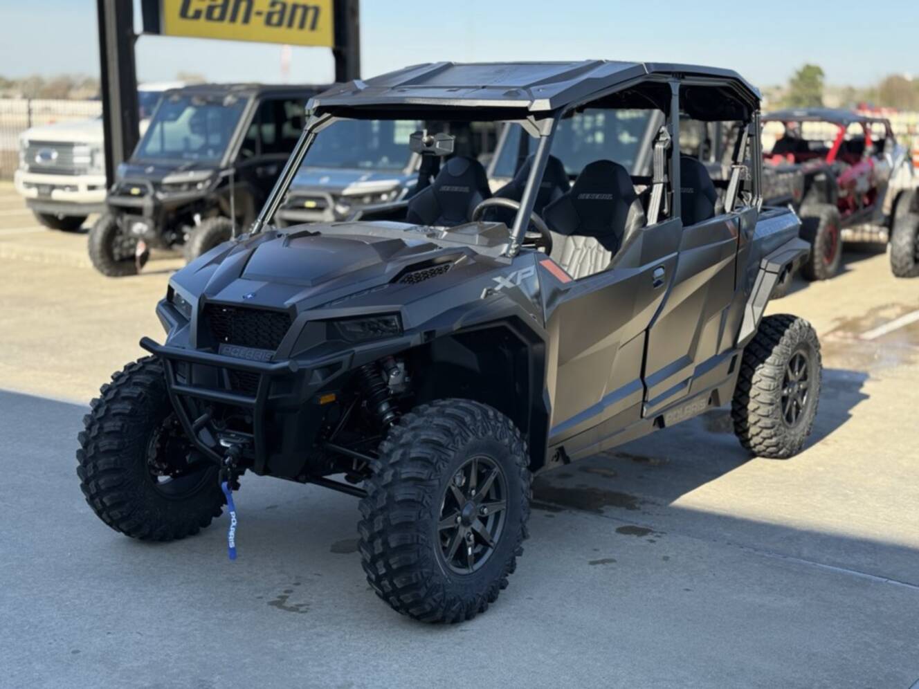 A photo of this 2026 Polaris GENERAL XP 4 1000 ULTIMATE SUPER GRAPHITE Ultimate