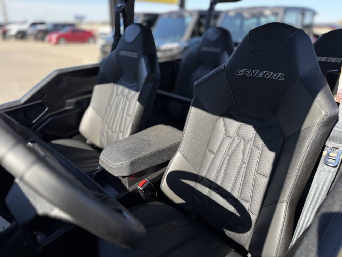 A photo of this 2026 Polaris GENERAL XP 4 1000 ULTIMATE SUPER GRAPHITE Ultimate