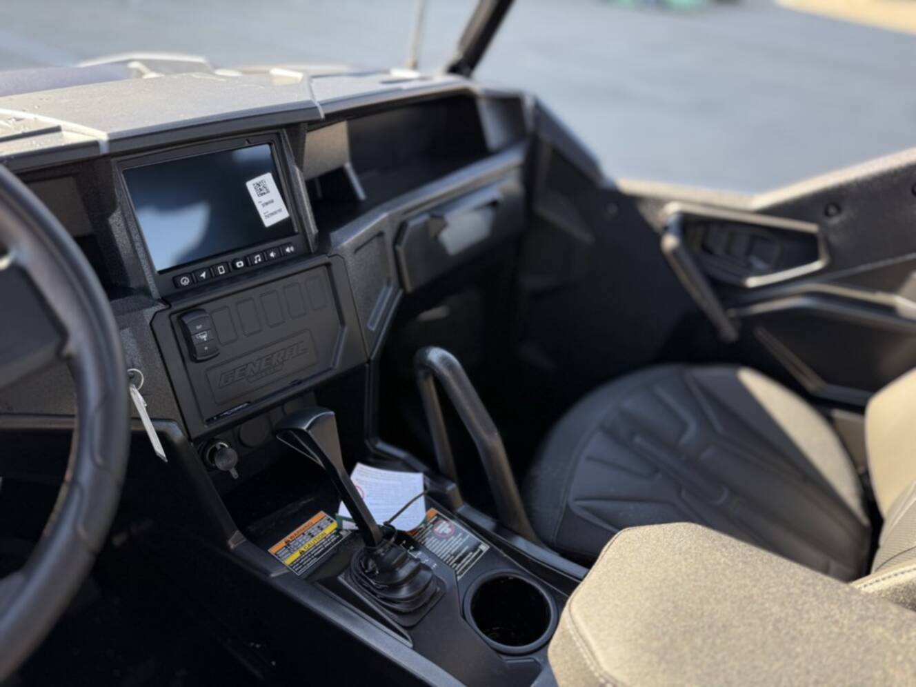 A photo of this 2026 Polaris GENERAL XP 4 1000 ULTIMATE SUPER GRAPHITE Ultimate