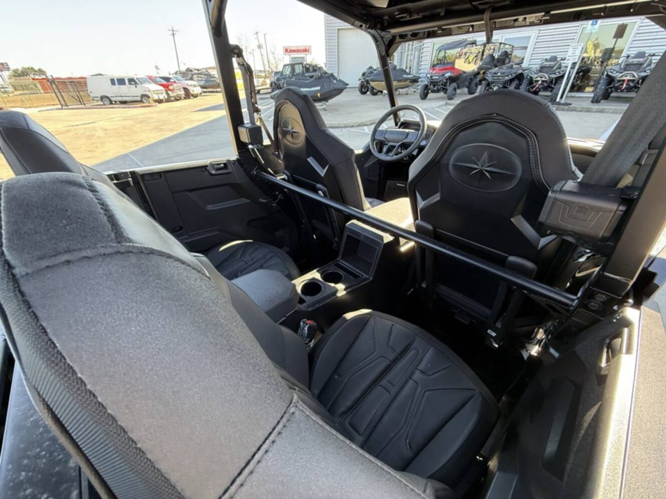 A photo of this 2026 Polaris GENERAL XP 4 1000 ULTIMATE SUPER GRAPHITE Ultimate