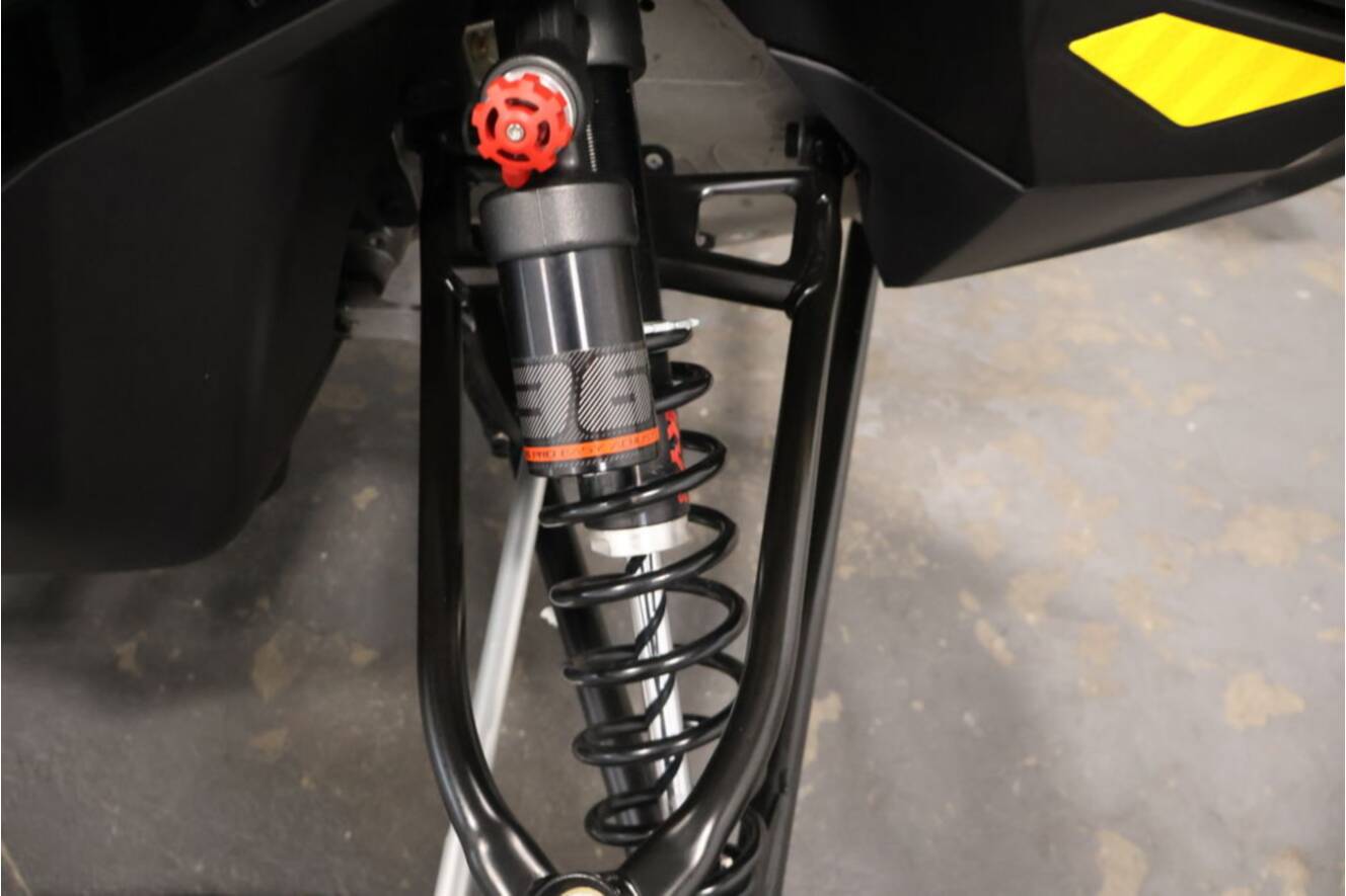 A photo of this 2026 Ski-Doo MXZ® X® 850 E-TEC 129 Ice Rip XT 1.25