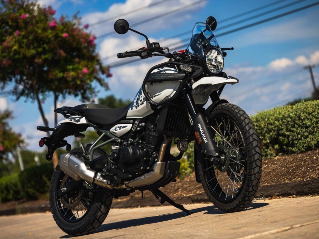 2026 Royal Enfield Himalayan 450 Kamet White (Tubeless) BASE in New Braunfels, TX