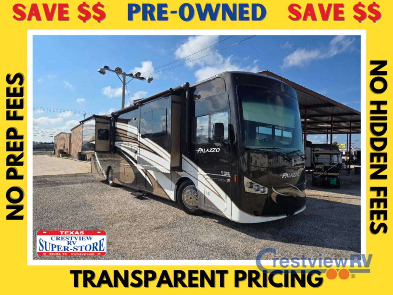 A photo of this 2017 Thor Motor Coach Palazzo 35.1