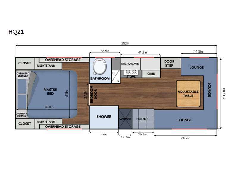 2022 Black Series Camper HQ Series HQ21 in menifee CA