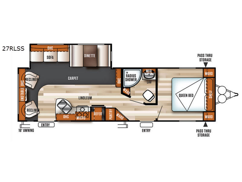 2017 Forest River Rv Salem 27RLSS RV