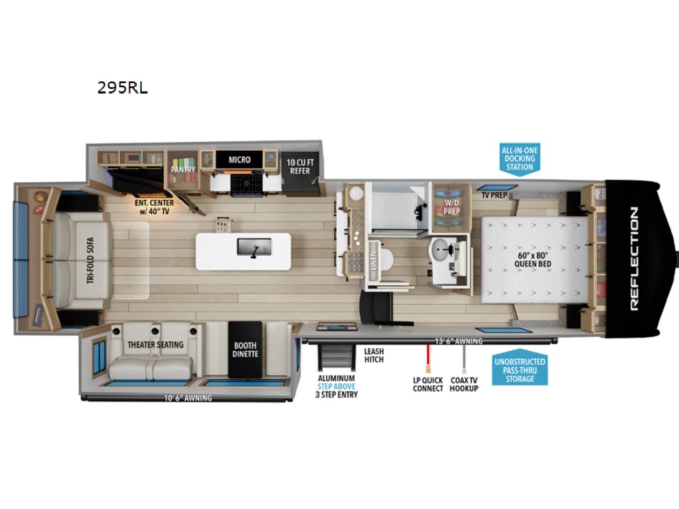 A photo of this 2026 Grand Design Reflection 150 Series 295RL