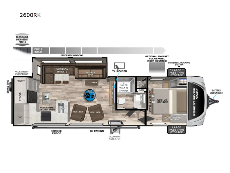 2025 Forest River Rv Vibe 2600RK in chatsworth GA
