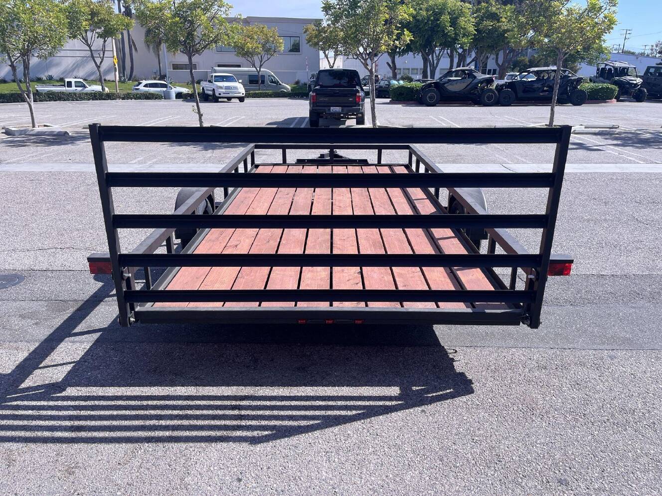 A photo of this 2026 Zieman F714 FLATBED TRAILER