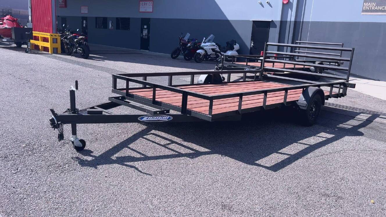 A photo of this 2026 Zieman F714 FLATBED TRAILER