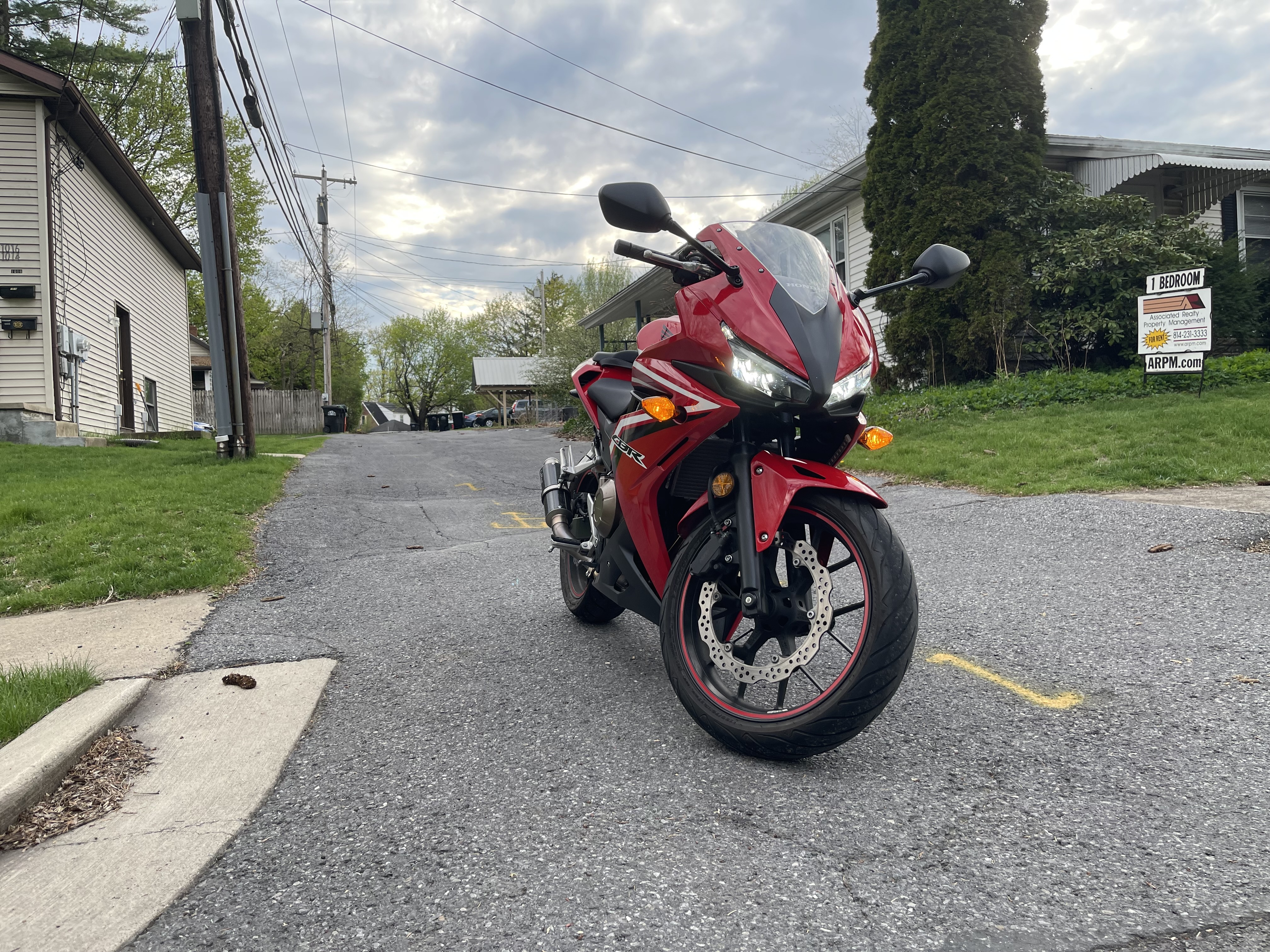 2017 Honda CBR500R BASE Sportbike motorcycle