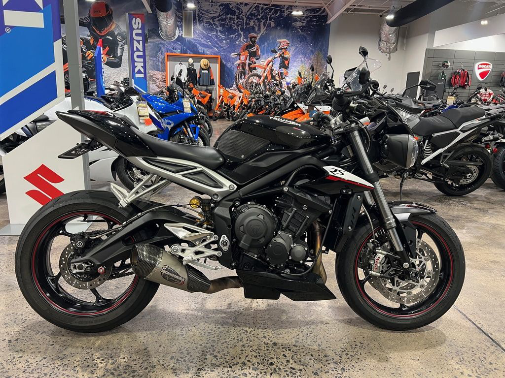 2018 Triumph Street Triple RS Phantom Black RS in Roswell, GA
