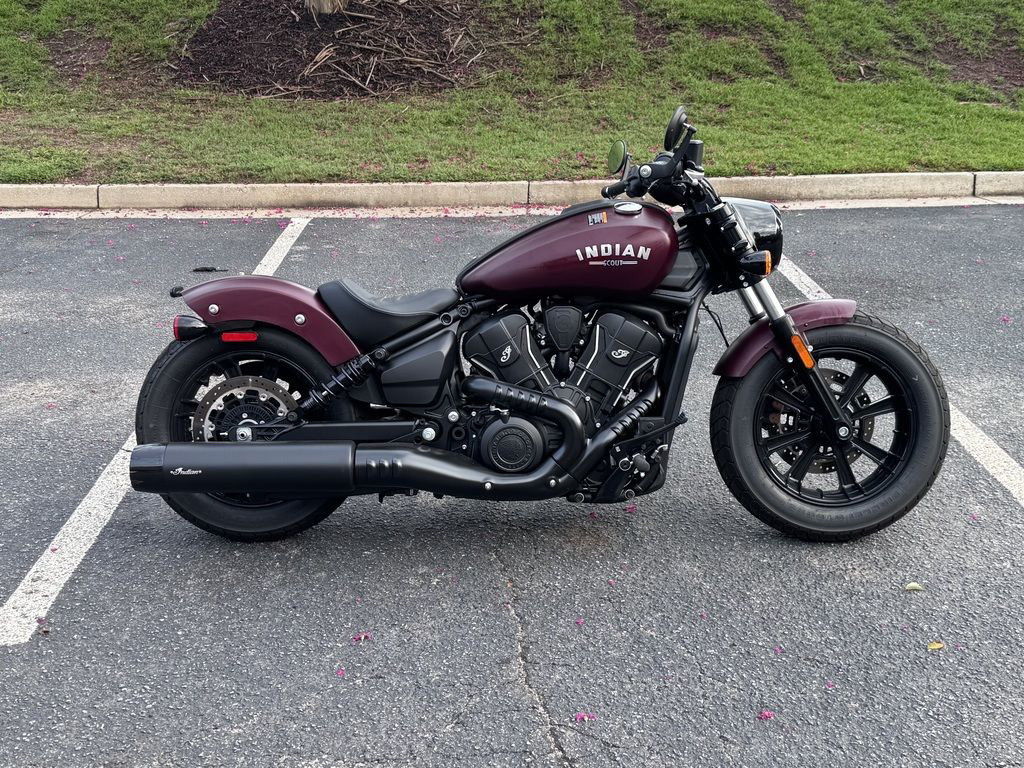 2026 Indian Scout Bobber Maroon Metallic Smoke BOBBER in Augusta, GA