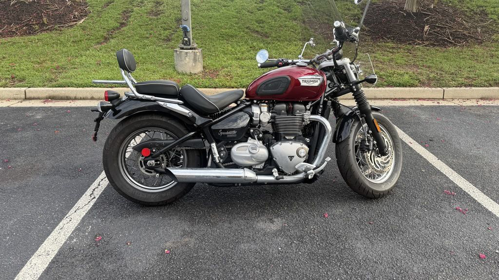 2023 Triumph Bonneville Speedmaster Cordovan Red (Euro 5A) BASE in Augusta, GA