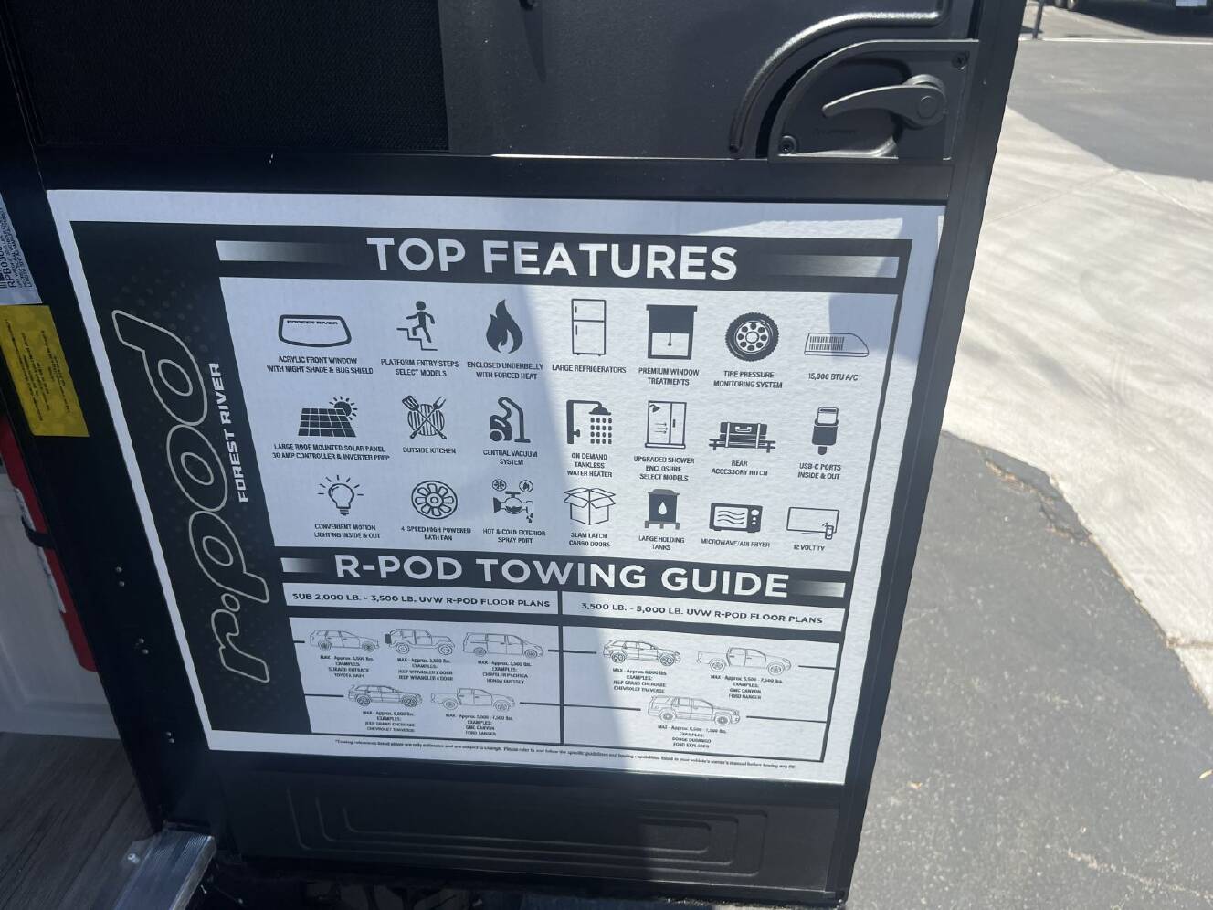A photo of this 2026 Forest River Rv R-Pod RP-190