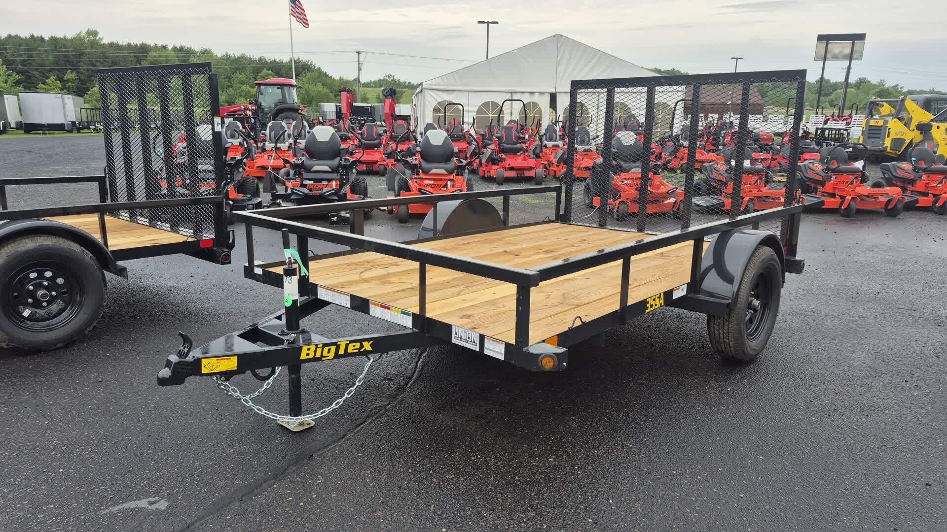 2026 Big Tex Trailers 35SA 77" x 10' 3k Single Axle Steel Utility Trailer in Chippewa Falls, WI