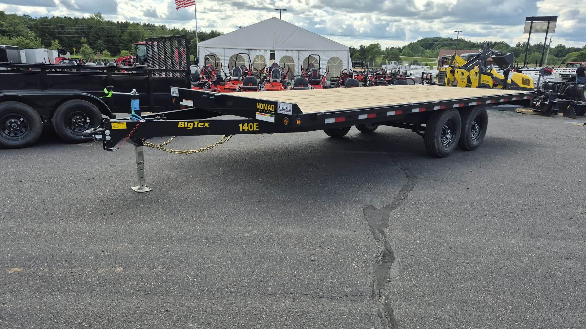 2026 Big Tex Trailers 14OE - Nomad Series Over-The-Axle Bumperpull (101 x 20) in Chippewa Falls, WI