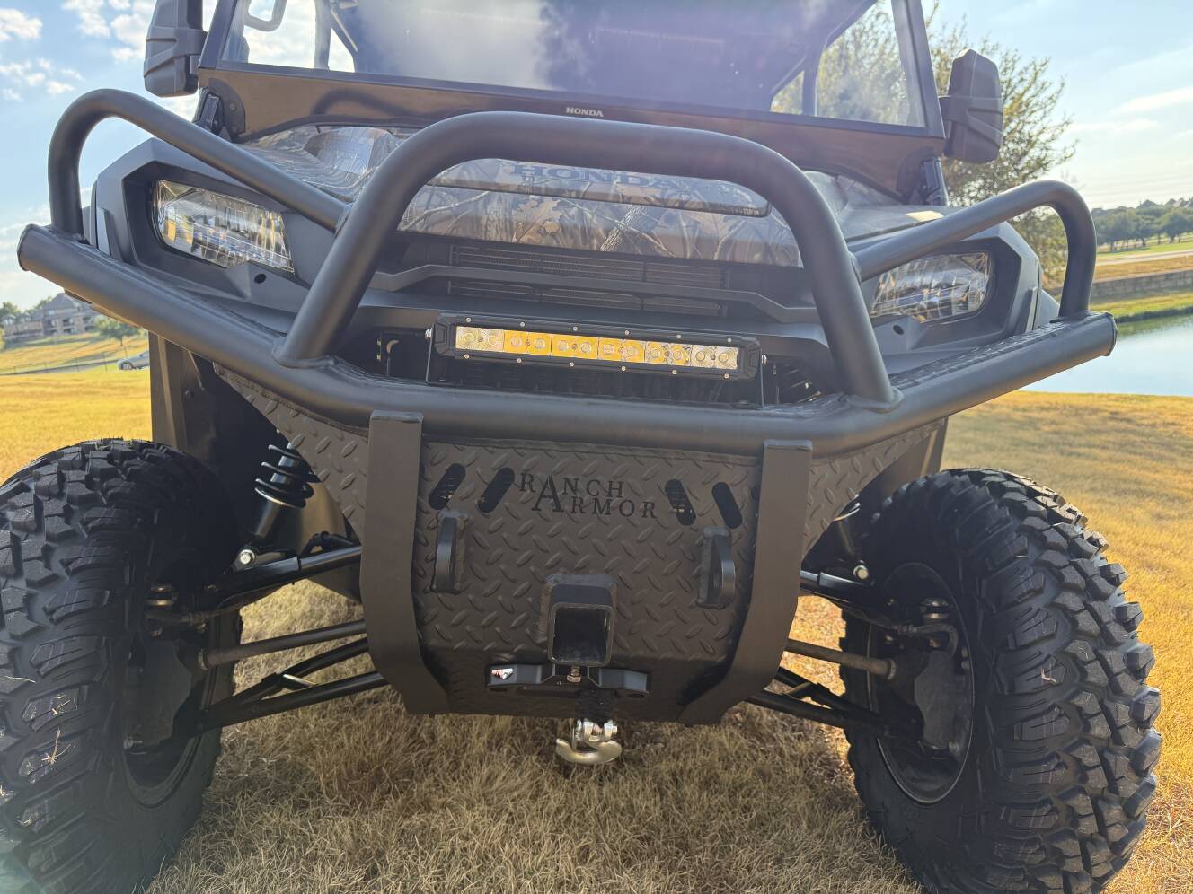 A photo of this 2023 Honda PIONEER 1000-6 CREW DELUXE