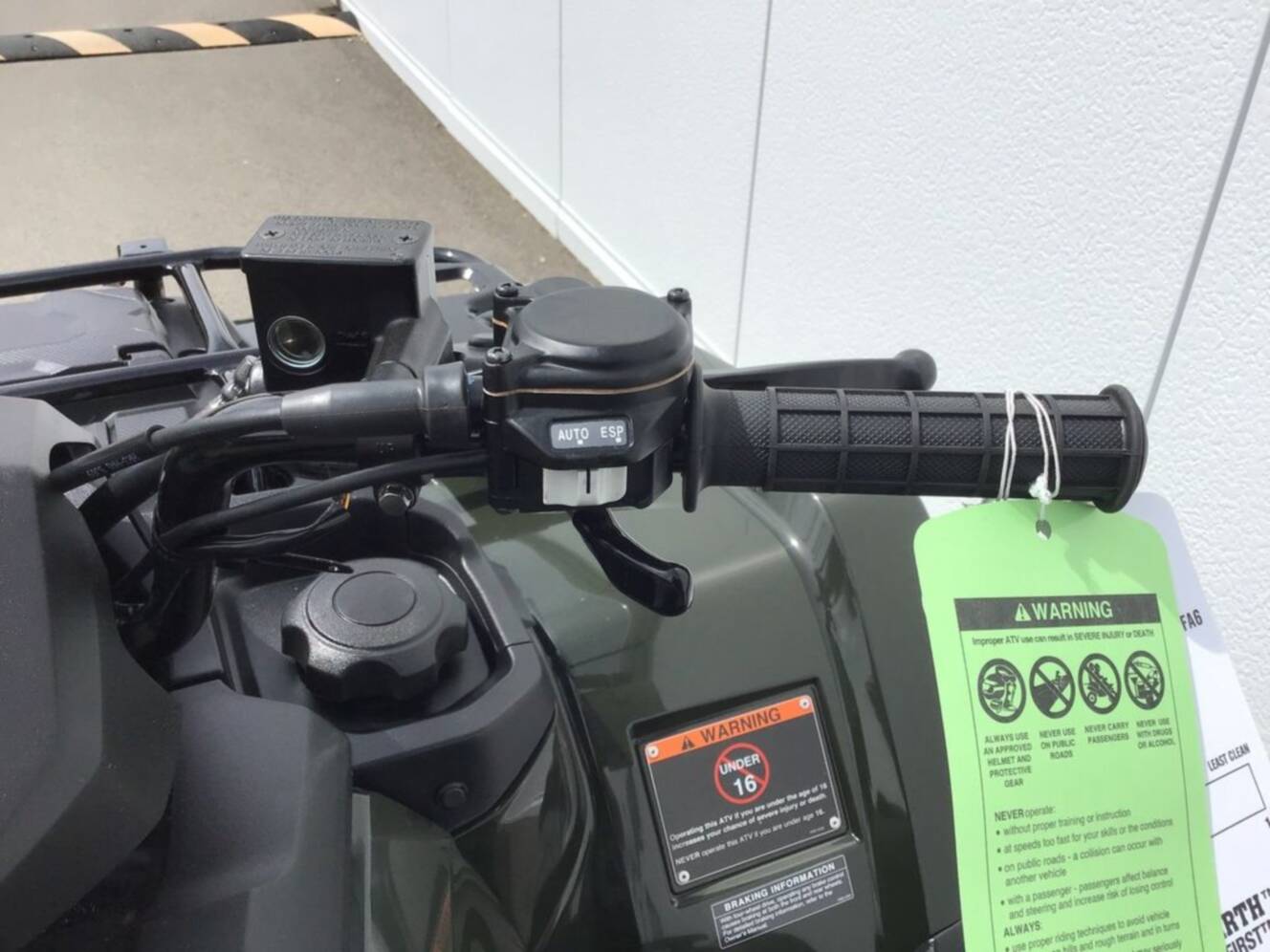 A photo of this 2027 Honda® FourTrax Rancher DCT EPS