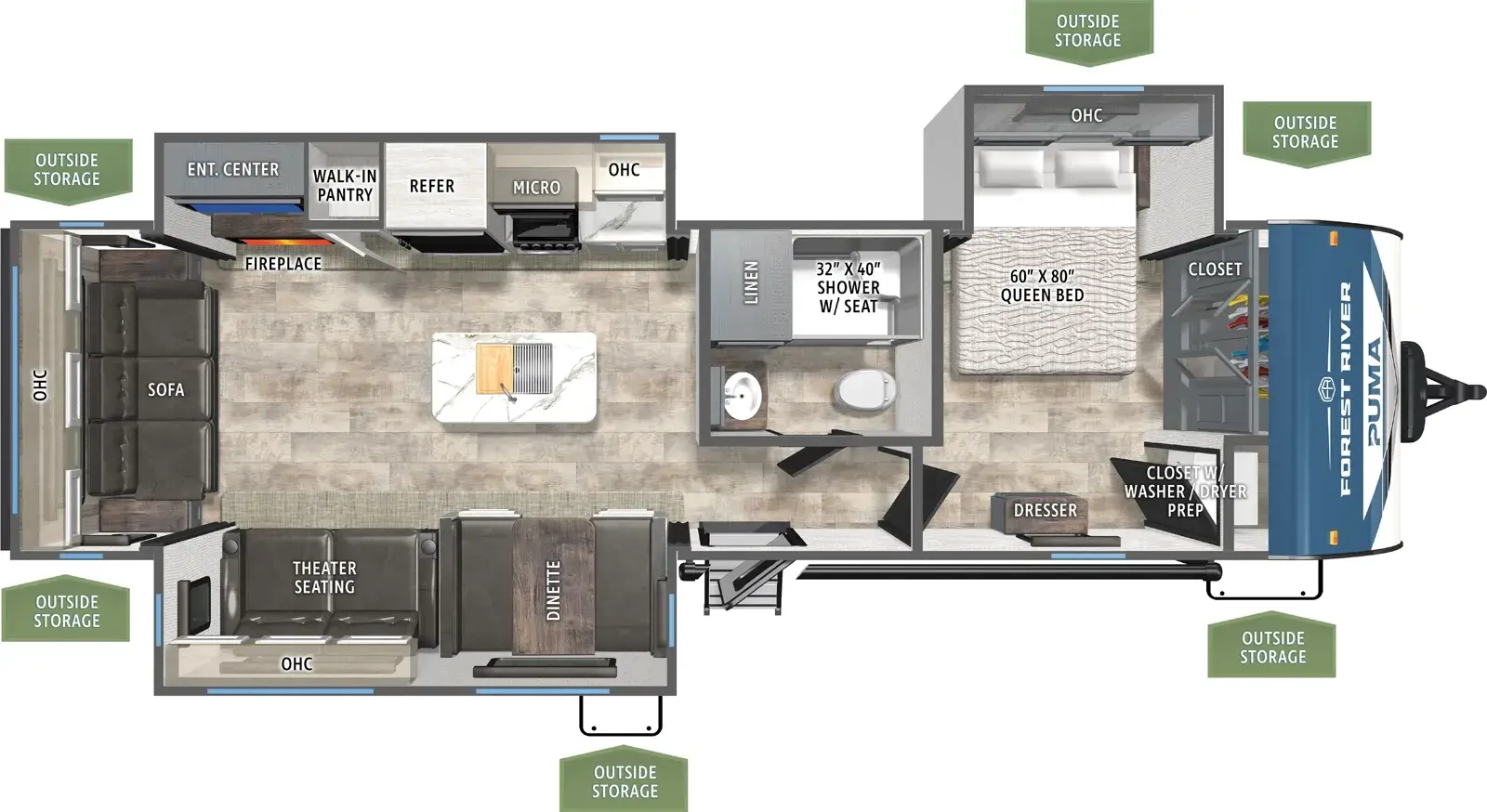 2026 Forest River Rv Puma 31RLQS in yuma AZ