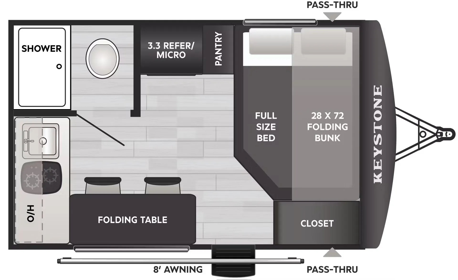 2026 Keystone Rv Hideout 131RK in coeur d'alene ID